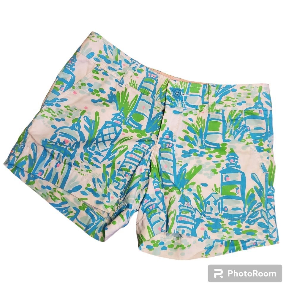 Lilly Pulitzer lighthouse Callahan shorts 00